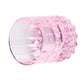 JP-091  200 ml Deep orgue bevel cuts Whiskey Tumbler Heavy and Thick Bottom Rock Glass Tumbler Pink K9 Crystal Glass Tumblers---Hand engraved asterism Patterns