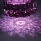 JP-091  200 ml Deep orgue bevel cuts Whiskey Tumbler Heavy and Thick Bottom Rock Glass Tumbler Pink K9 Crystal Glass Tumblers---Hand engraved asterism Patterns