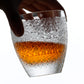 JP-088 Hand Cut Clear K9 Crystal Whiskey Rock Glasses Edo Kiriko Chrysanthemum 9oz 1PC